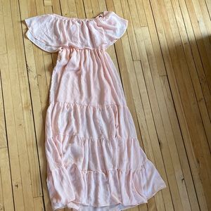 Never worn pink maxi
